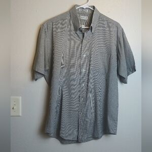 Vintage Ketch Men's Button Up Short Sleeve 16 1/2 Single Stitch